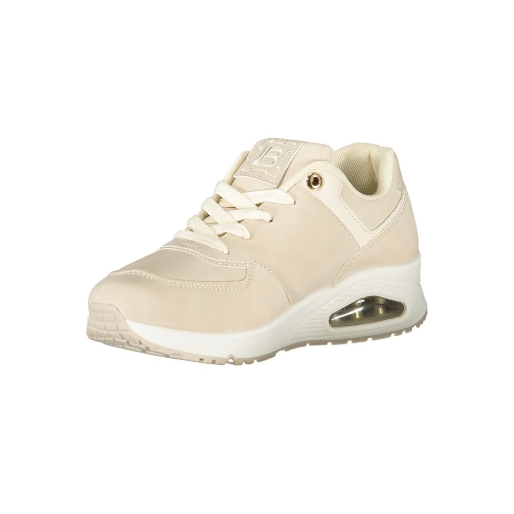 Laura Biagiotti Beige Polyurethane Women Sneaker - Zeiniez