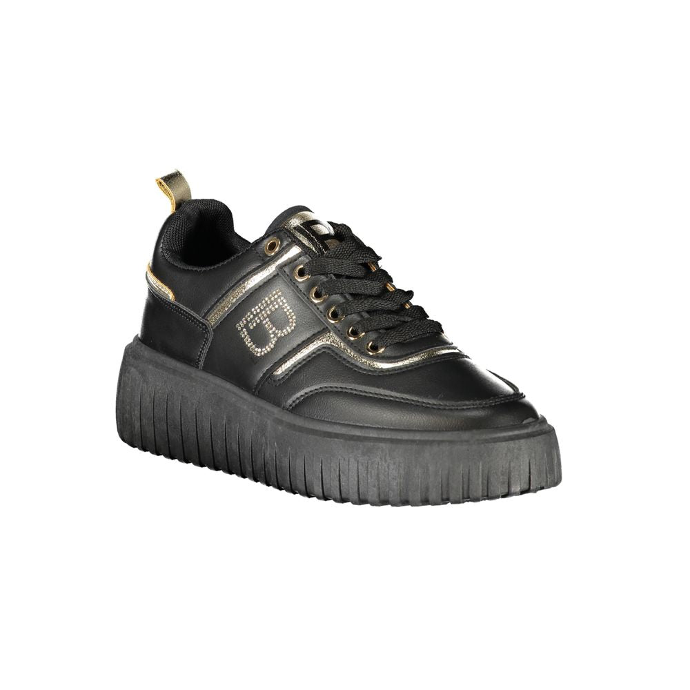 Laura Biagiotti Black Polyester Women Sneaker - Zeiniez