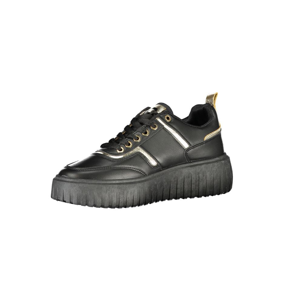 Laura Biagiotti Black Polyester Women Sneaker - Zeiniez