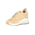 Laura Biagiotti Beige Polyester Women Sneaker - Zeiniez