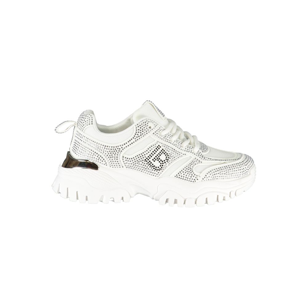 Laura Biagiotti White Polyester Sneaker Laura Biagiotti