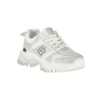 Laura Biagiotti Bianco Polyurethane Women Sneaker - Zeiniez