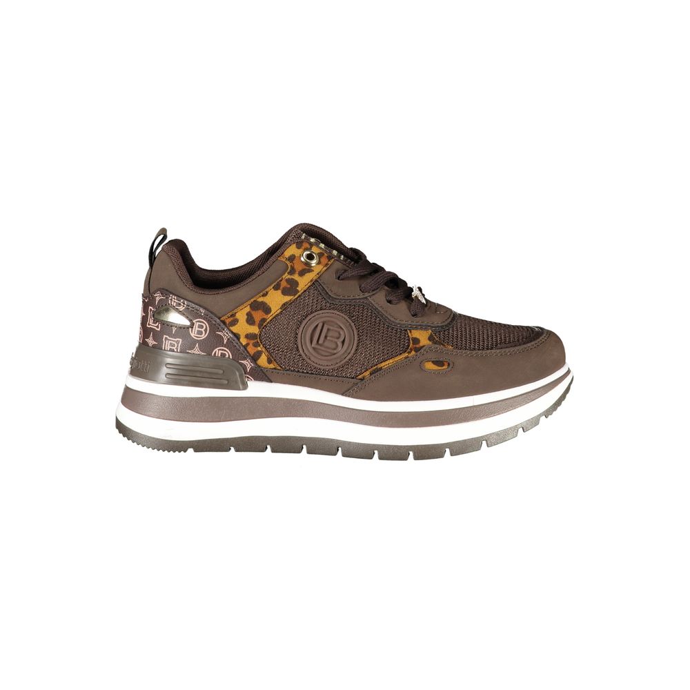 Laura Biagiotti Marrone Poliuretano Women Sneaker - Zeiniez