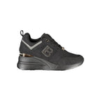 Laura Biagiotti Black Polyester Women Sneaker - Zeiniez