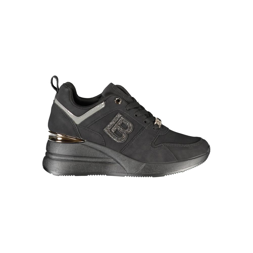 Laura Biagiotti Black Polyester Women Sneaker - Zeiniez