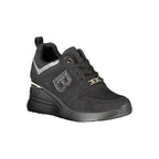 Laura Biagiotti Black Polyester Women Sneaker - Zeiniez