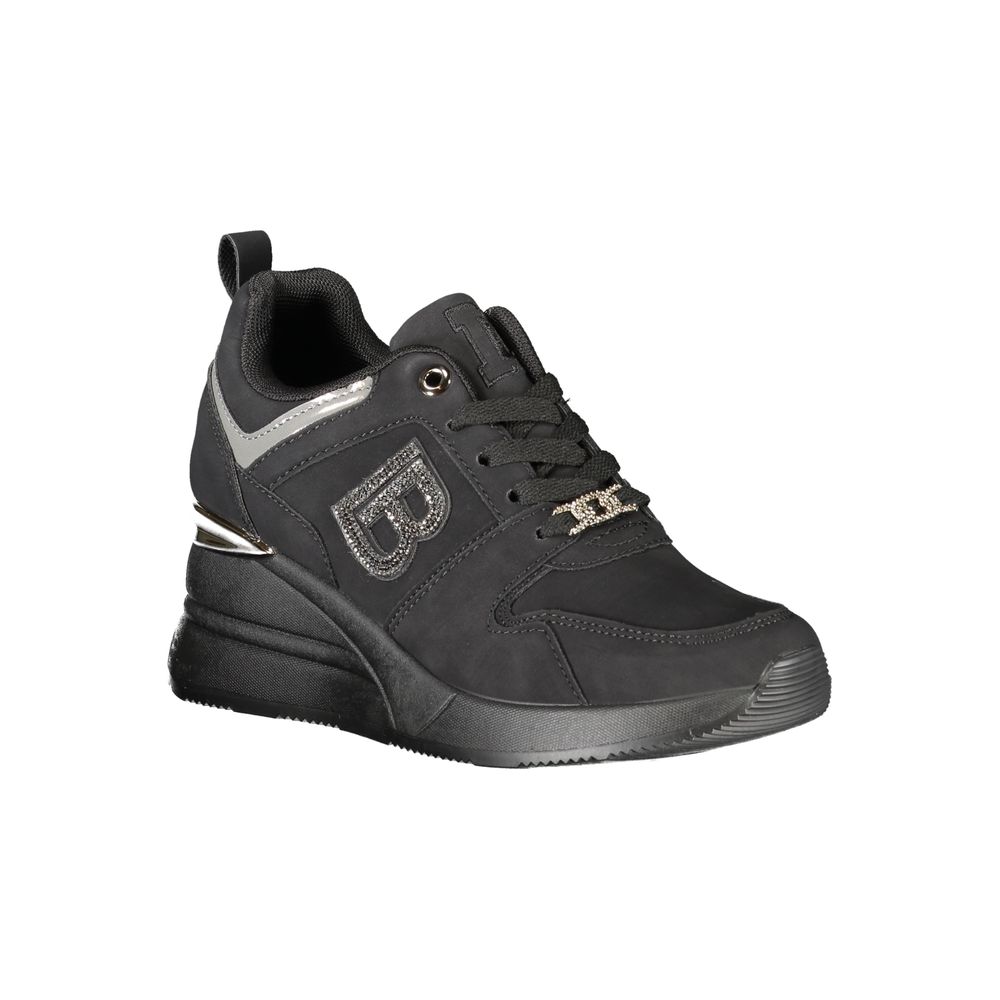 Laura Biagiotti Black Polyester Women Sneaker - Zeiniez