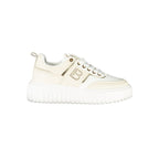 Laura Biagiotti Beige Polyester Women Sneaker - Zeiniez