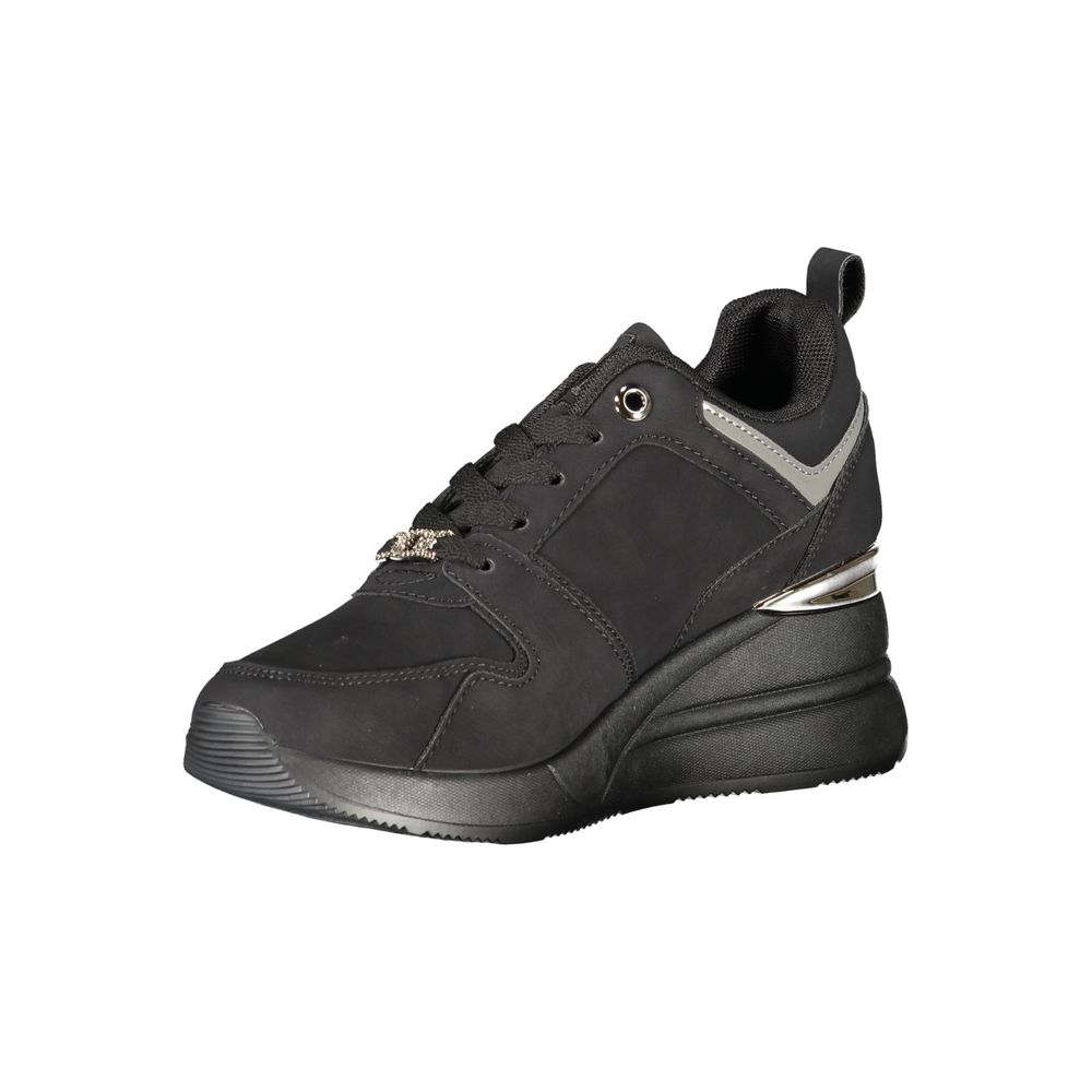 Laura Biagiotti Black Polyester Women Sneaker - Zeiniez