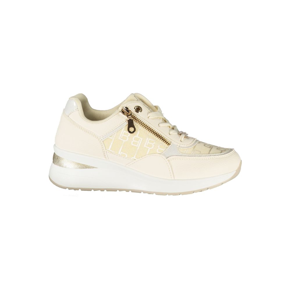 Laura Biagiotti White Polyurethane Women Sneaker - Zeiniez