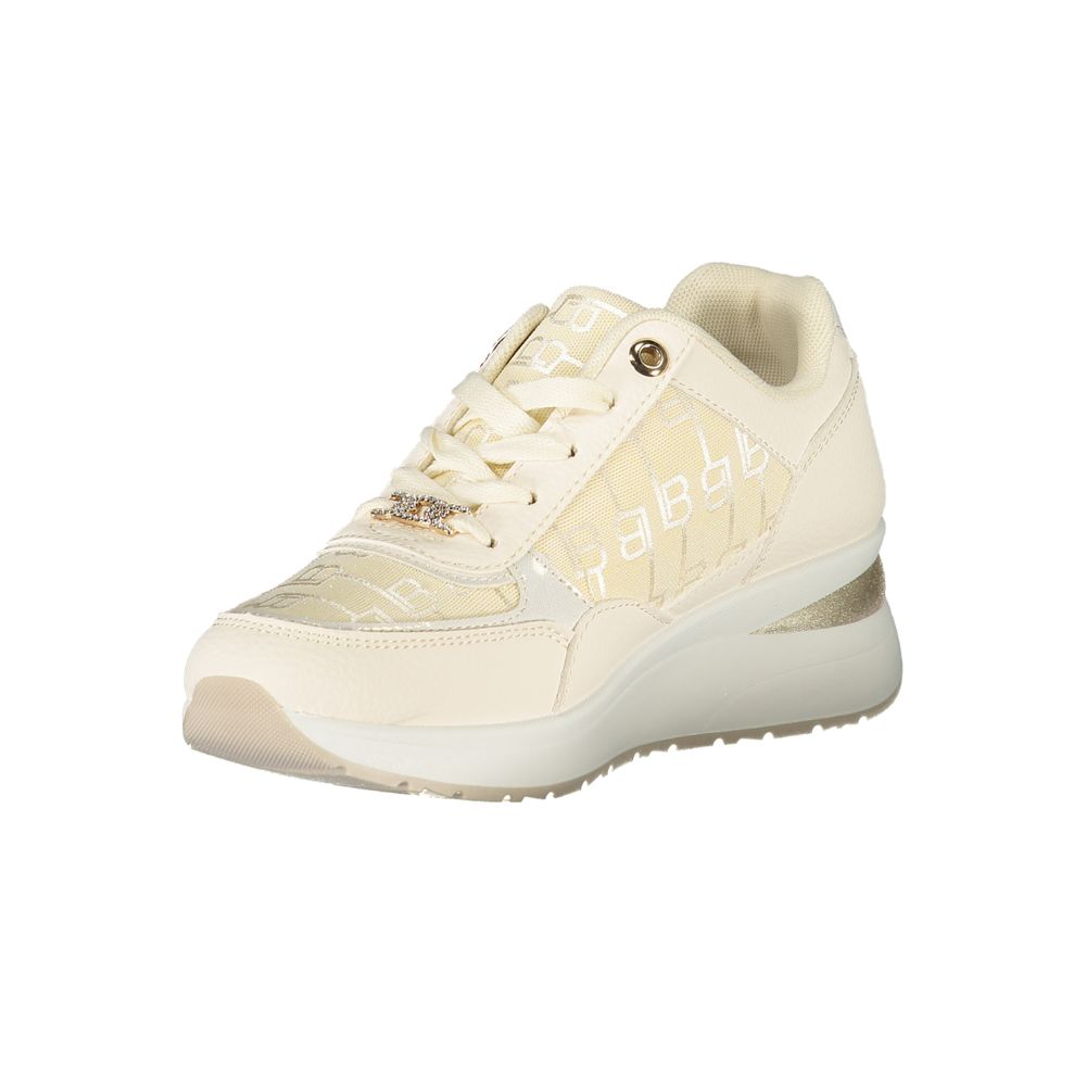 Laura Biagiotti White Polyurethane Women Sneaker - Zeiniez