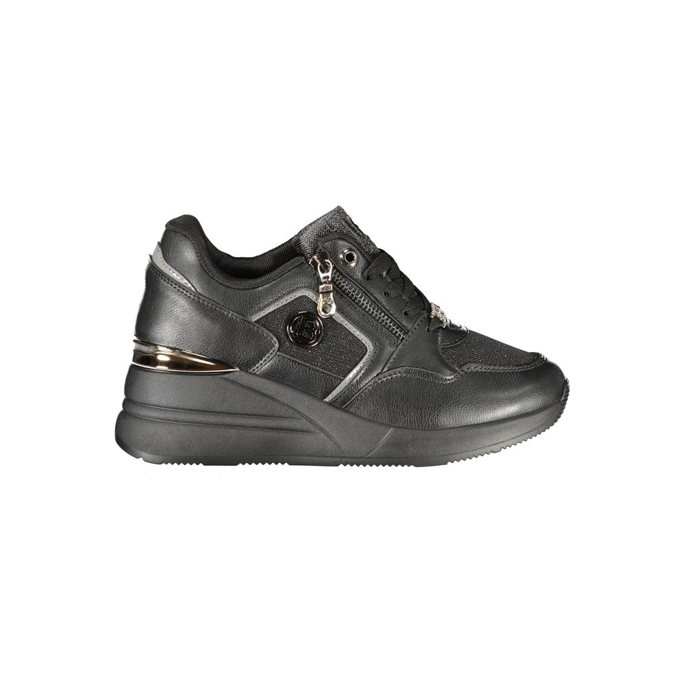 Laura Biagiotti Nero Polyurethane Women Sneaker - Zeiniez