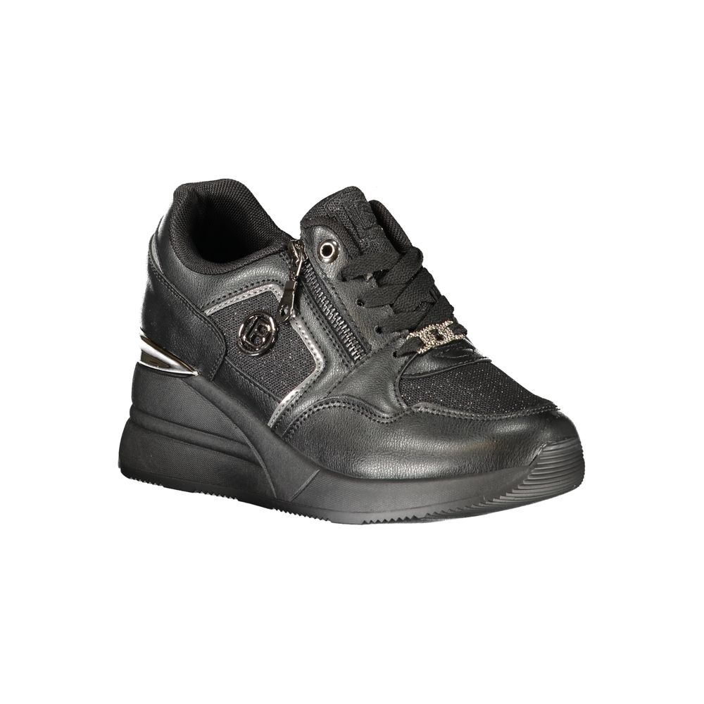 Laura Biagiotti Nero Polyurethane Women Sneaker - Zeiniez