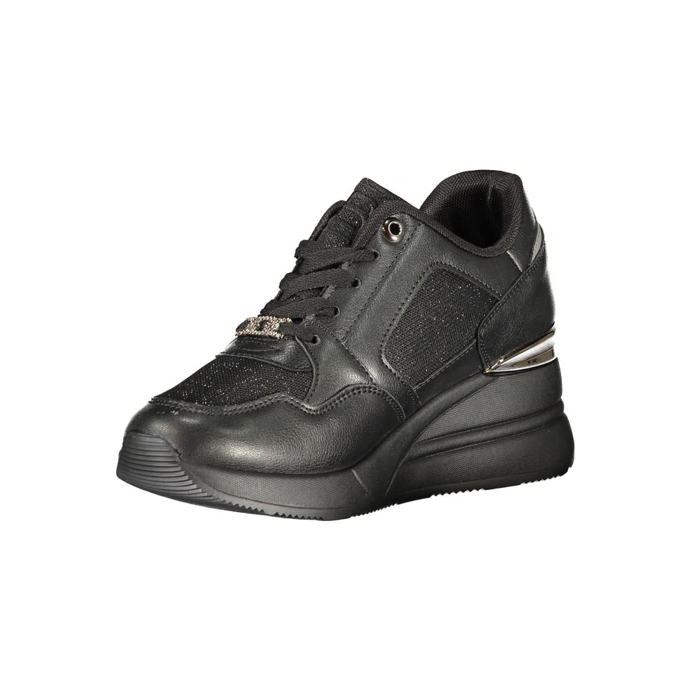 Laura Biagiotti Nero Polyurethane Women Sneaker - Zeiniez