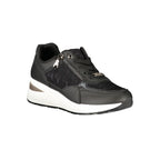 Laura Biagiotti Black Polyurethane Women Sneaker - Zeiniez