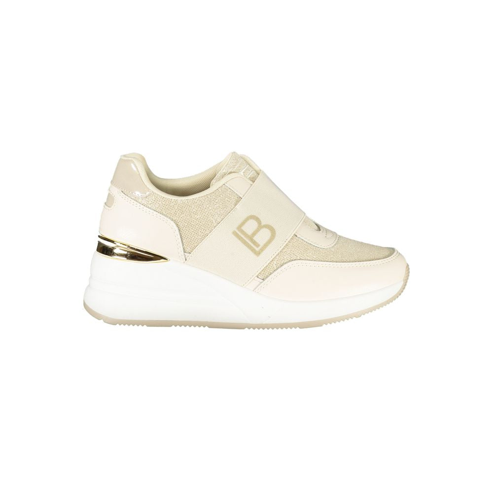Laura Biagiotti Beige Polyurethane Women Sneaker - Zeiniez