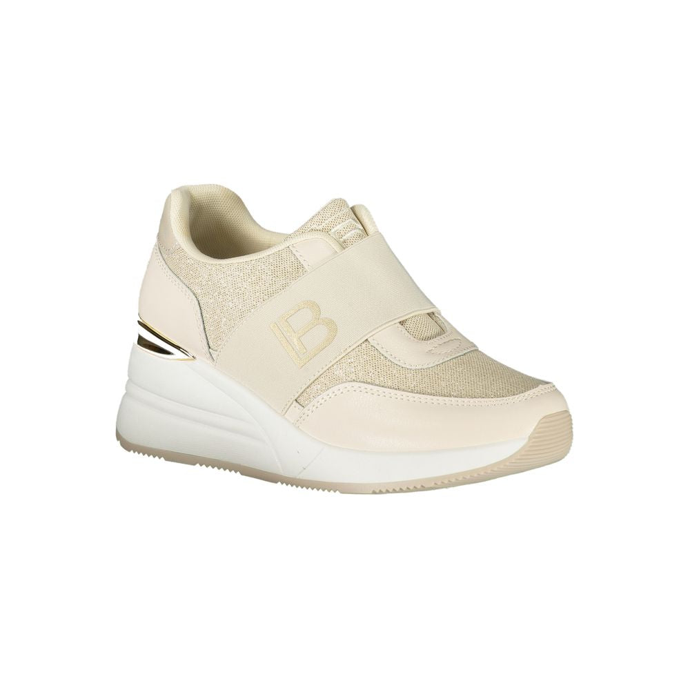 Laura Biagiotti Beige Polyurethane Women Sneaker - Zeiniez