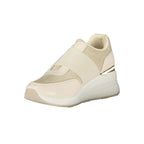 Laura Biagiotti Beige Polyurethane Women Sneaker - Zeiniez