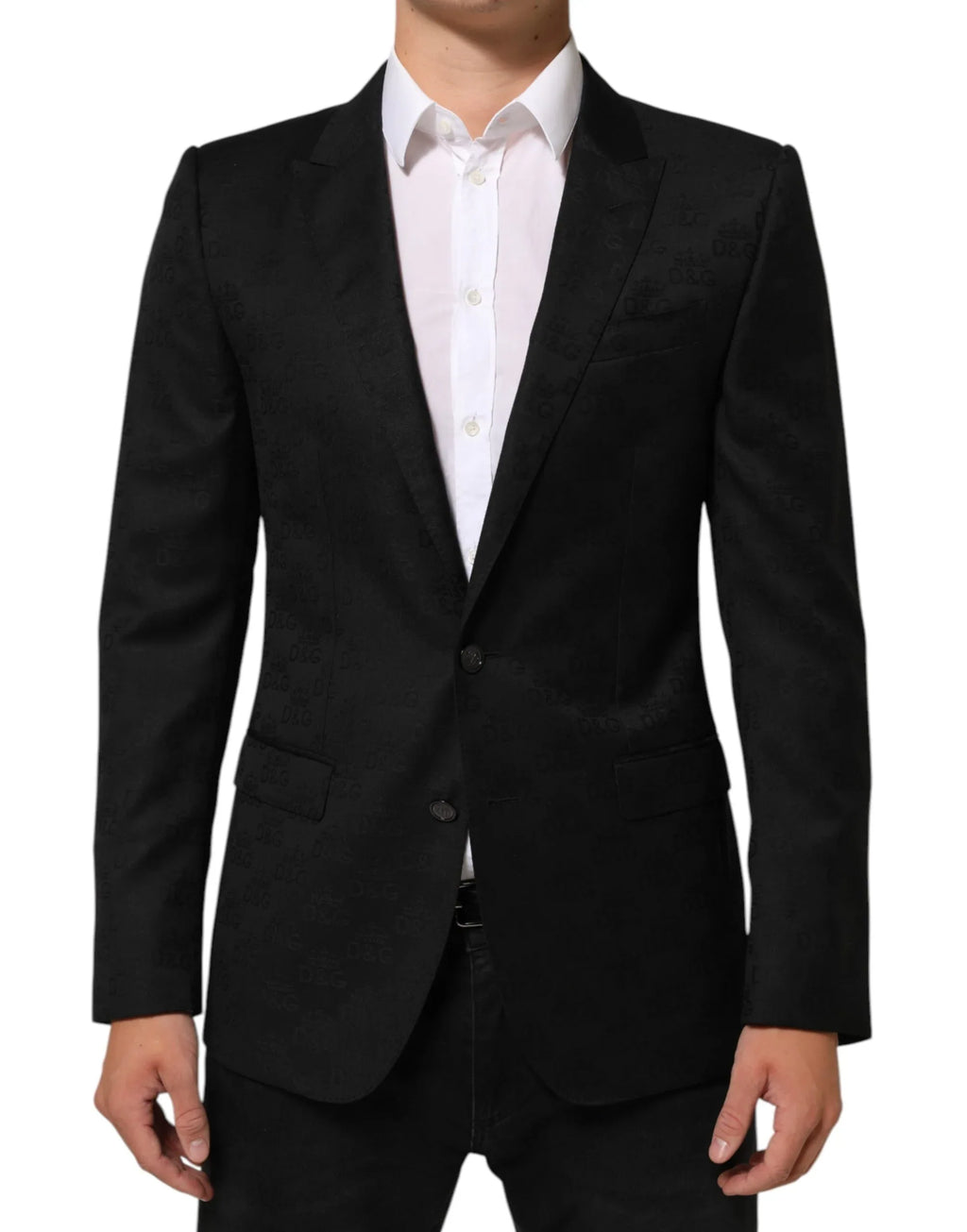 Dolce & Gabbana Black MARTINI 2 Buttons Suit Jacket Blazer - Zeiniez