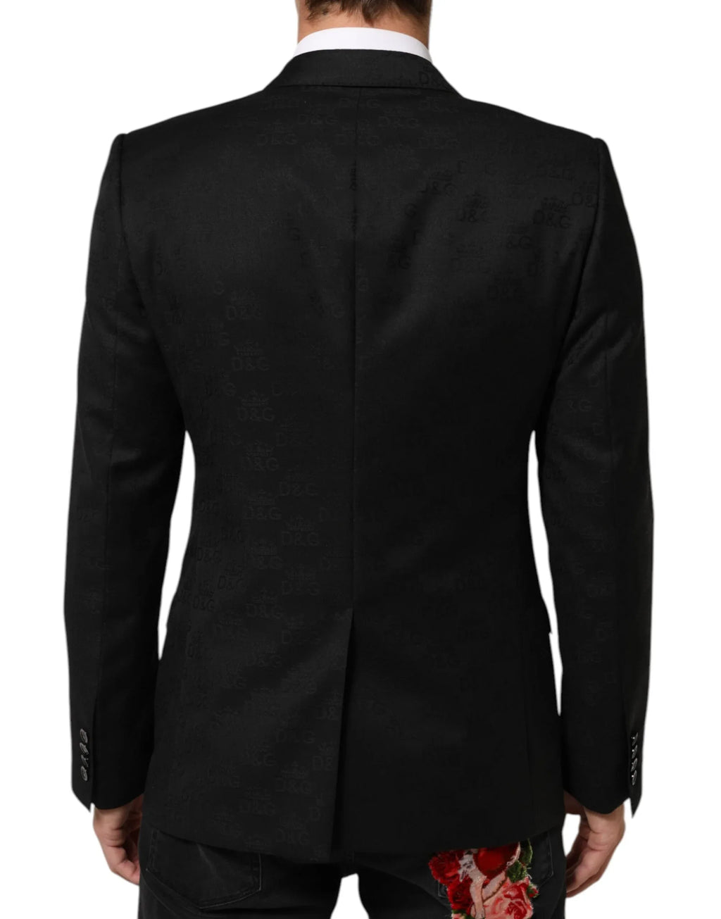 Dolce & Gabbana Black MARTINI 2 Buttons Suit Jacket Blazer - Zeiniez