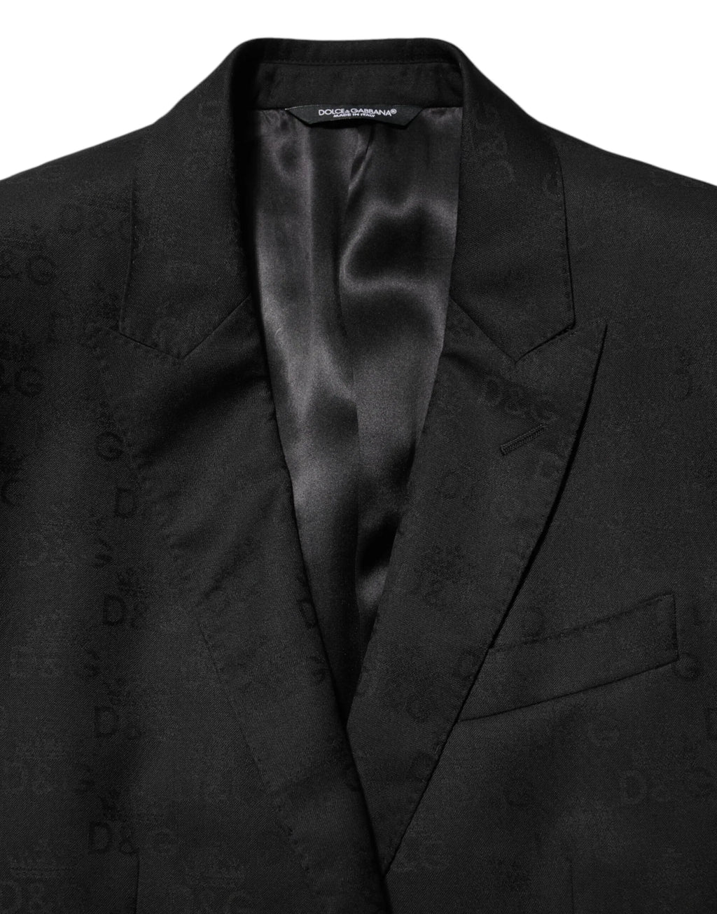 Dolce & Gabbana Black MARTINI 2 Buttons Suit Jacket Blazer - Zeiniez
