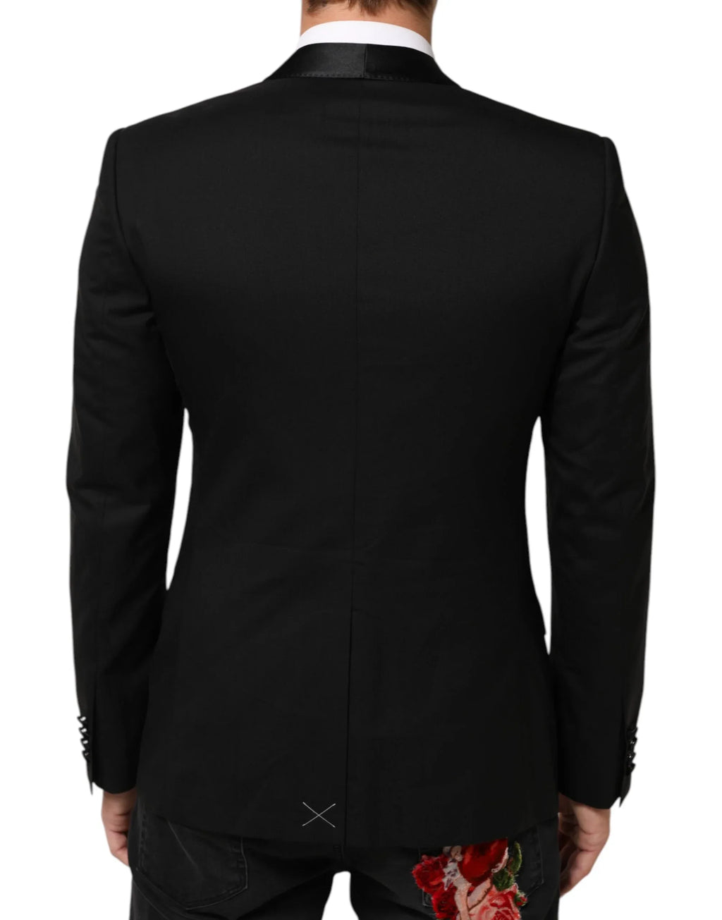 Dolce & Gabbana Black MARTINI 1 Button Suit Jacket Blazer - Zeiniez