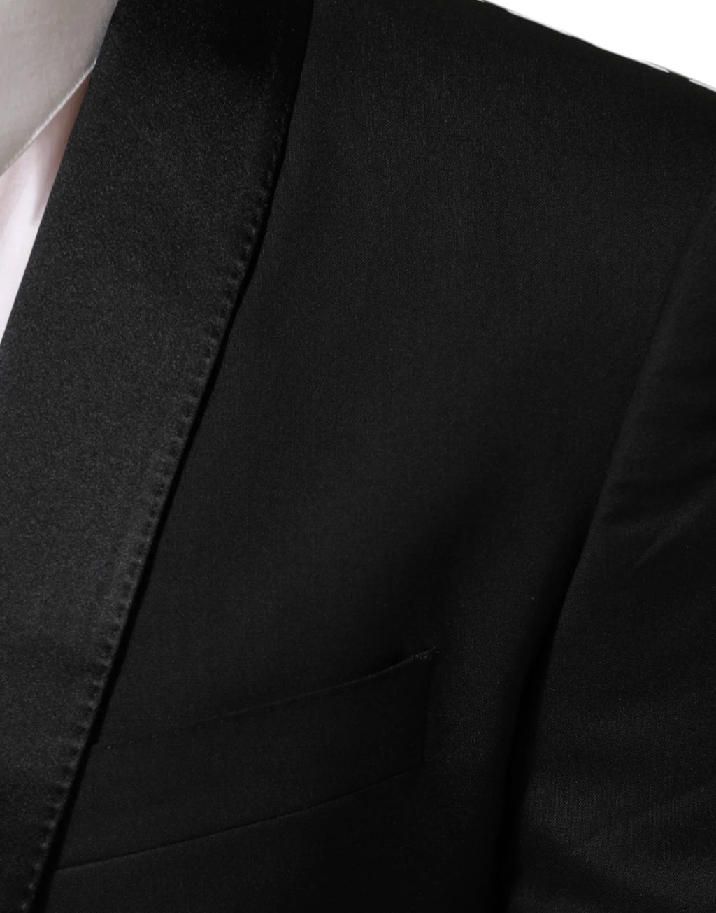 Dolce & Gabbana Black MARTINI 1 Button Suit Jacket Blazer - Zeiniez