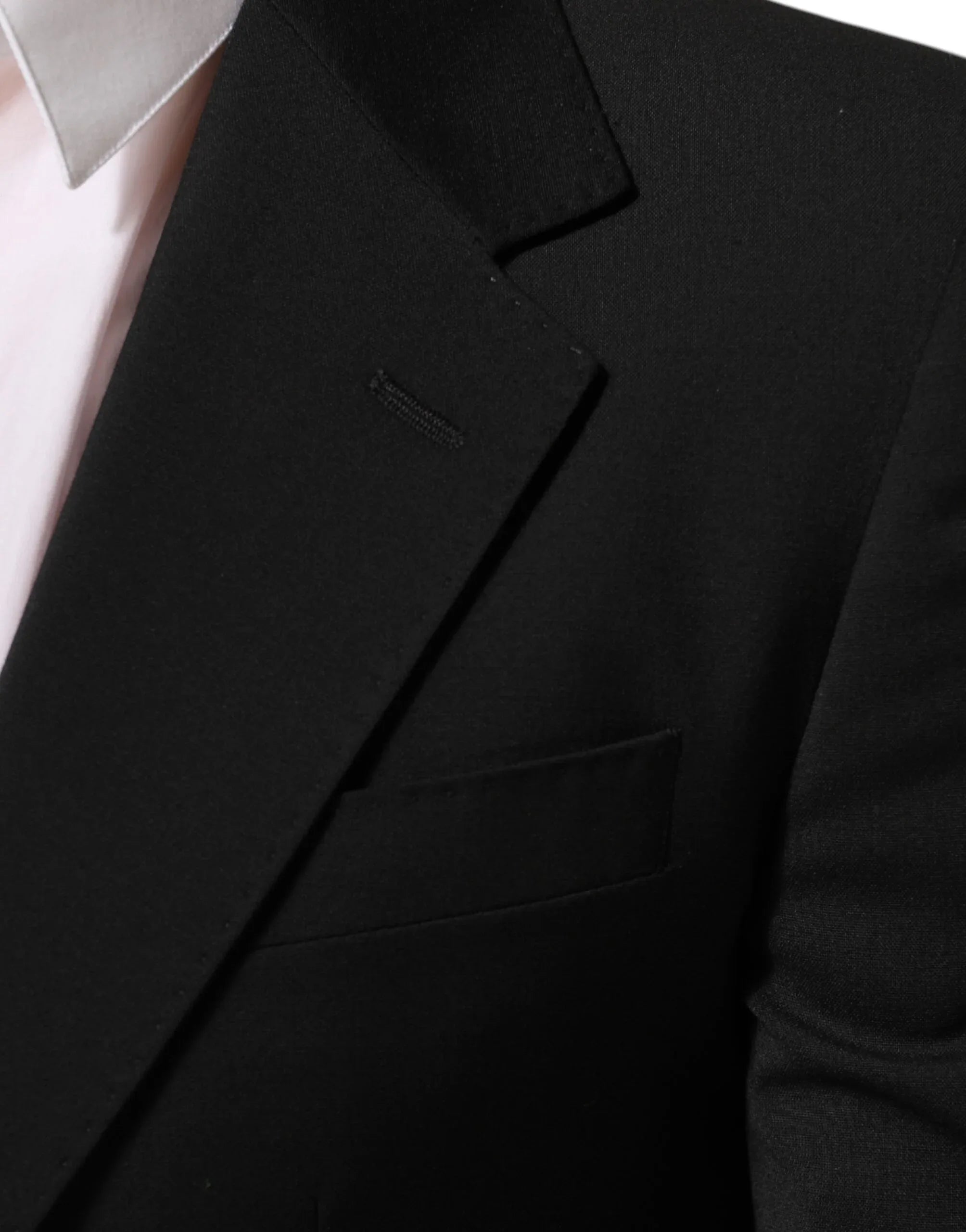 Dolce & Gabbana Black STAFF 2 Buttons Suit Jacket Blazer - Zeiniez