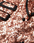 Dolce & Gabbana Pink Sequin SICILIA 1 Button Men Suit Blazer - Zeiniez