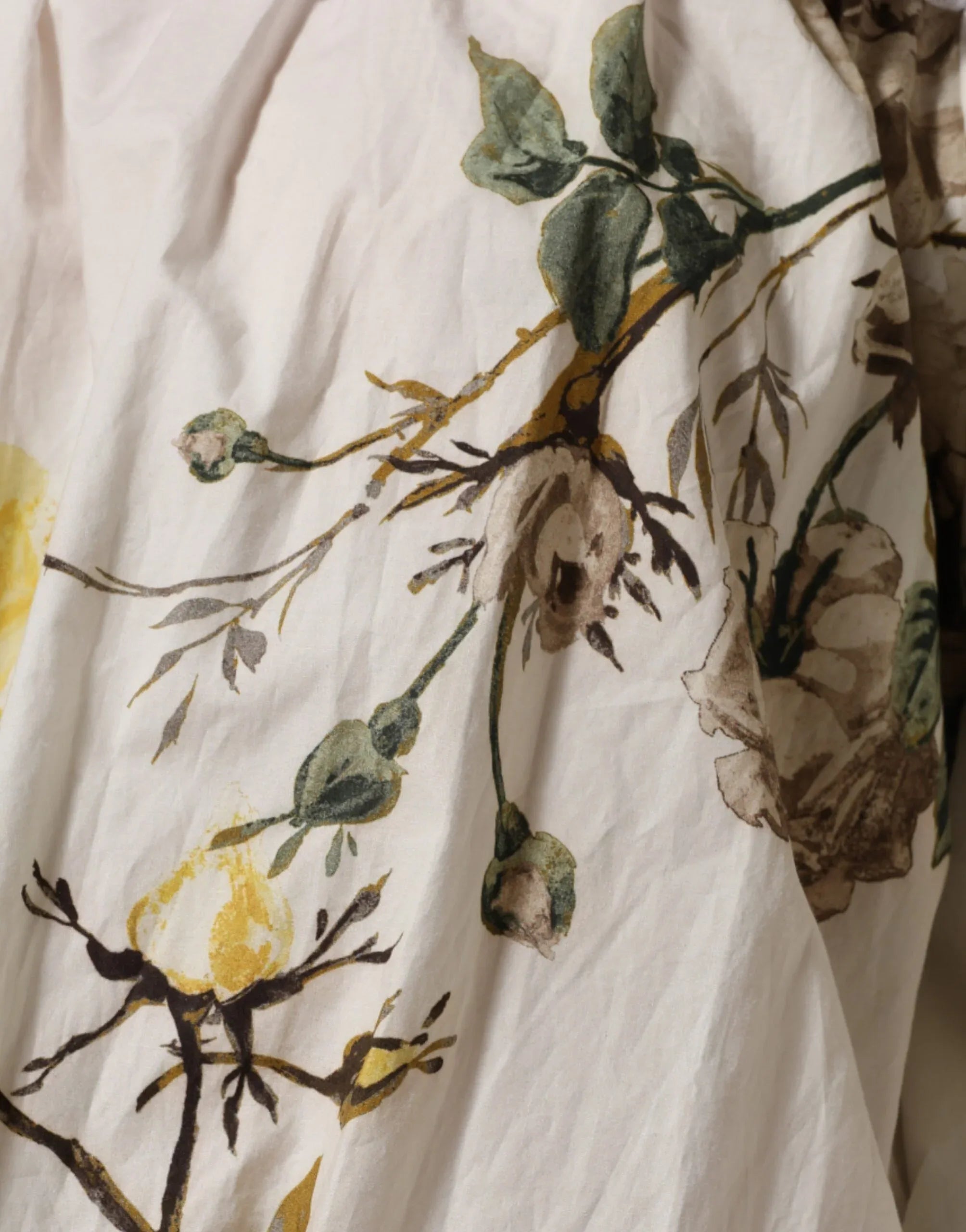 Dolce & Gabbana White Floral Lace Off Shoulder Mini Dress - Zeiniez