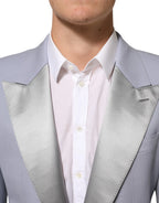 Dolce & Gabbana Gray Wool SICILIA 2 Buttons Men Suit Blazer - Zeiniez