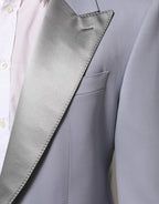 Dolce & Gabbana Gray Wool SICILIA 2 Buttons Men Suit Blazer - Zeiniez