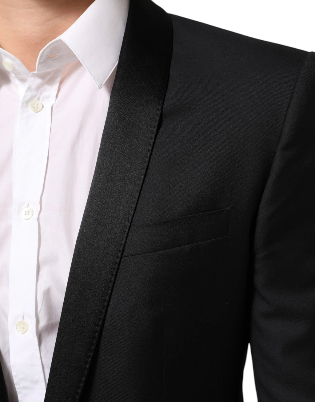 Dolce & Gabbana Black GOLD 1 Button Suit Jacket Men Blazer - Zeiniez