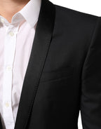 Dolce & Gabbana Black GOLD 1 Button Suit Jacket Men Blazer - Zeiniez