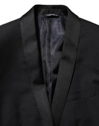 Dolce & Gabbana Black GOLD 1 Button Suit Jacket Men Blazer