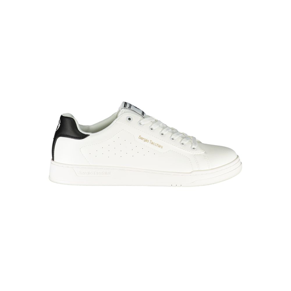 Sergio Tacchini Bianco Polyurethane Men Sneaker - Zeiniez