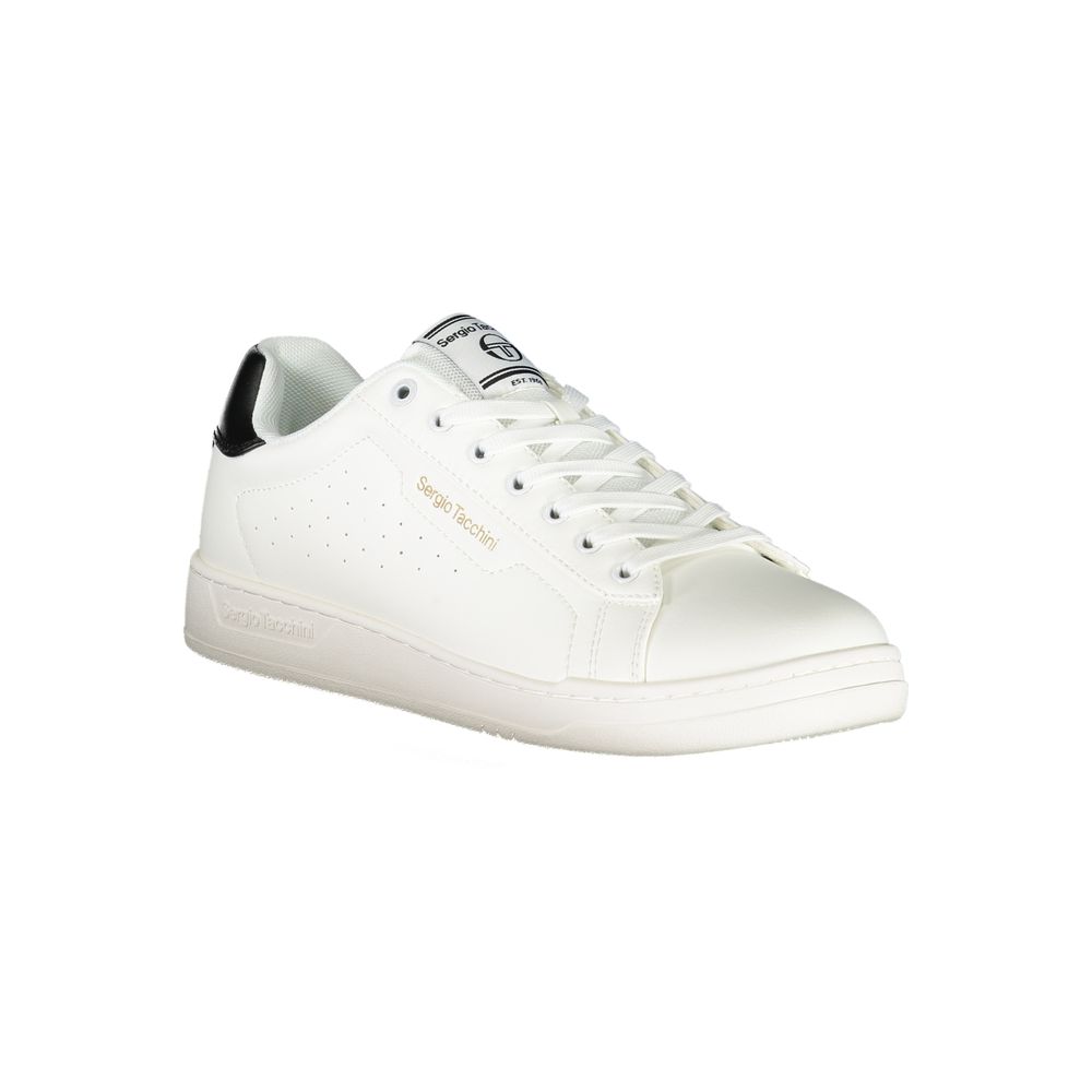 Sergio Tacchini Bianco Polyurethane Men Sneaker - Zeiniez