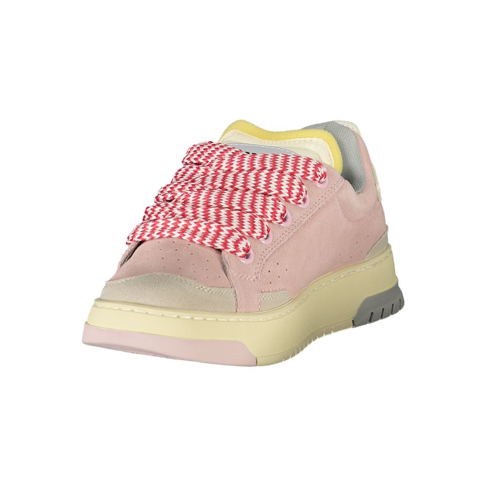 Blauer Rosa Poliuretano Women Sneaker - Zeiniez