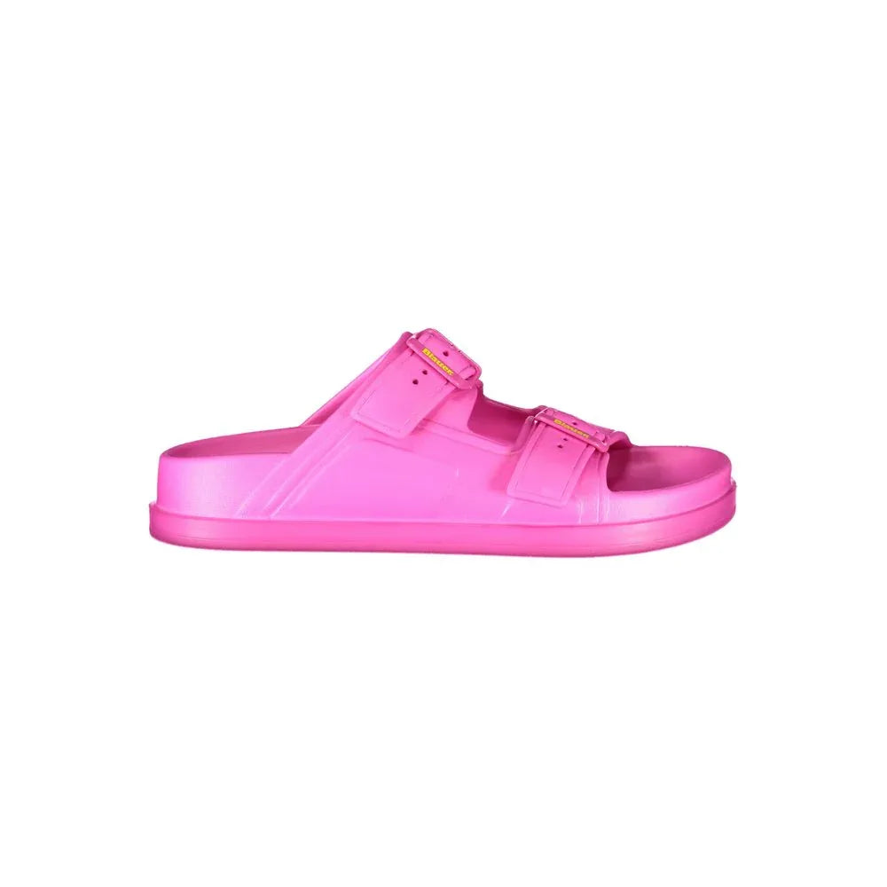 Blauer Rosa Poliuretano Women Slipper - Zeiniez