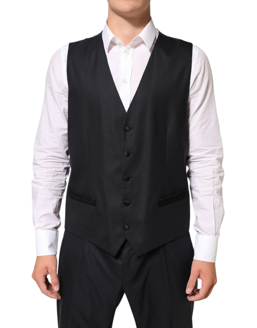 Dolce & Gabbana Black MARTINI 2 Buttons Suit 3 Piece Suit - Zeiniez