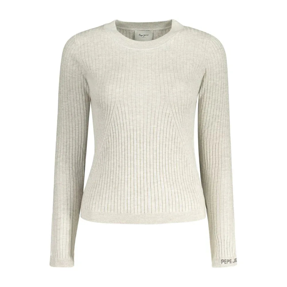 Pepe Jeans Grigio Cotton Women's Sweater - Zeiniez