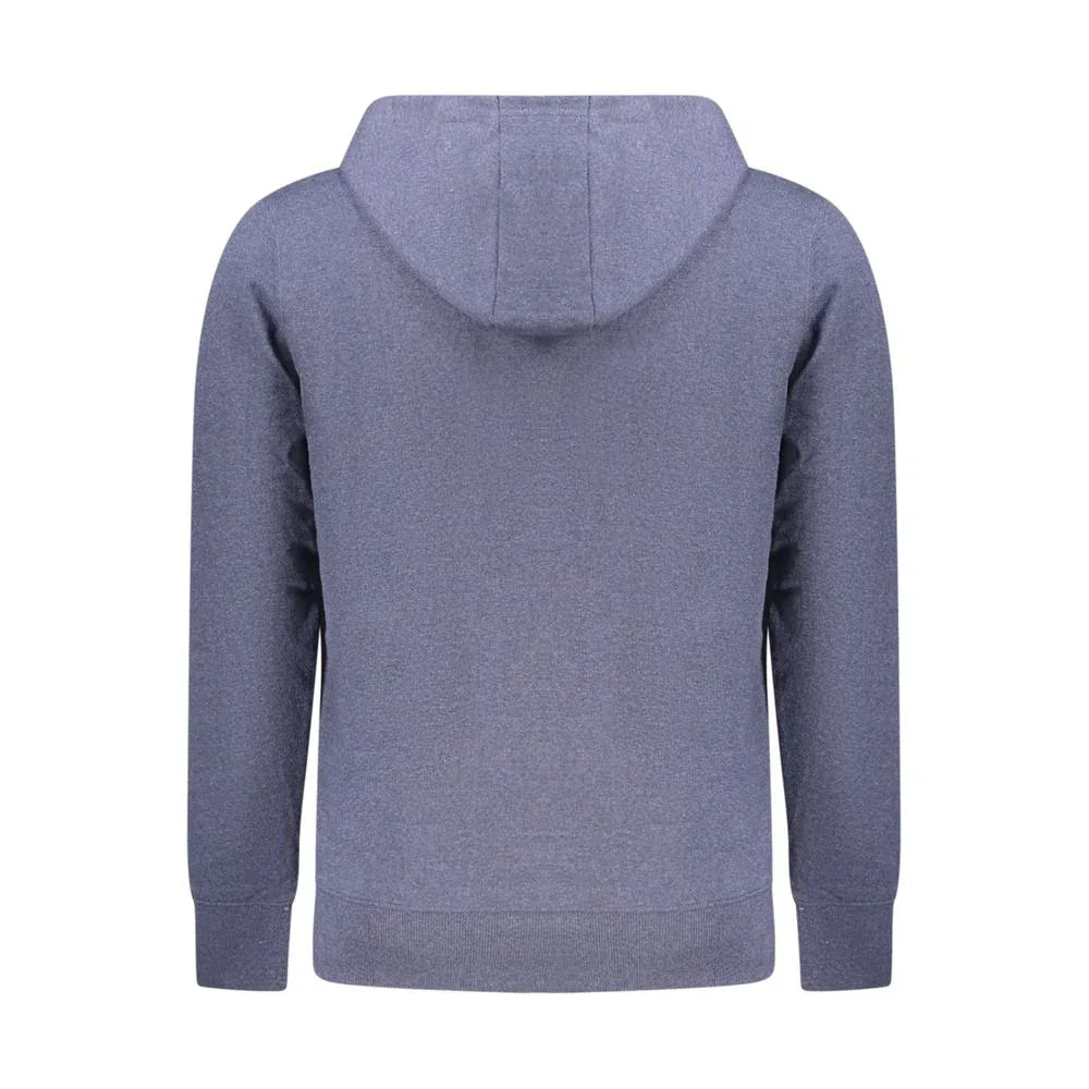 Accademia Militare Blue Recycled Cotton Men's Hooded Sweatshirt - Zeiniez
