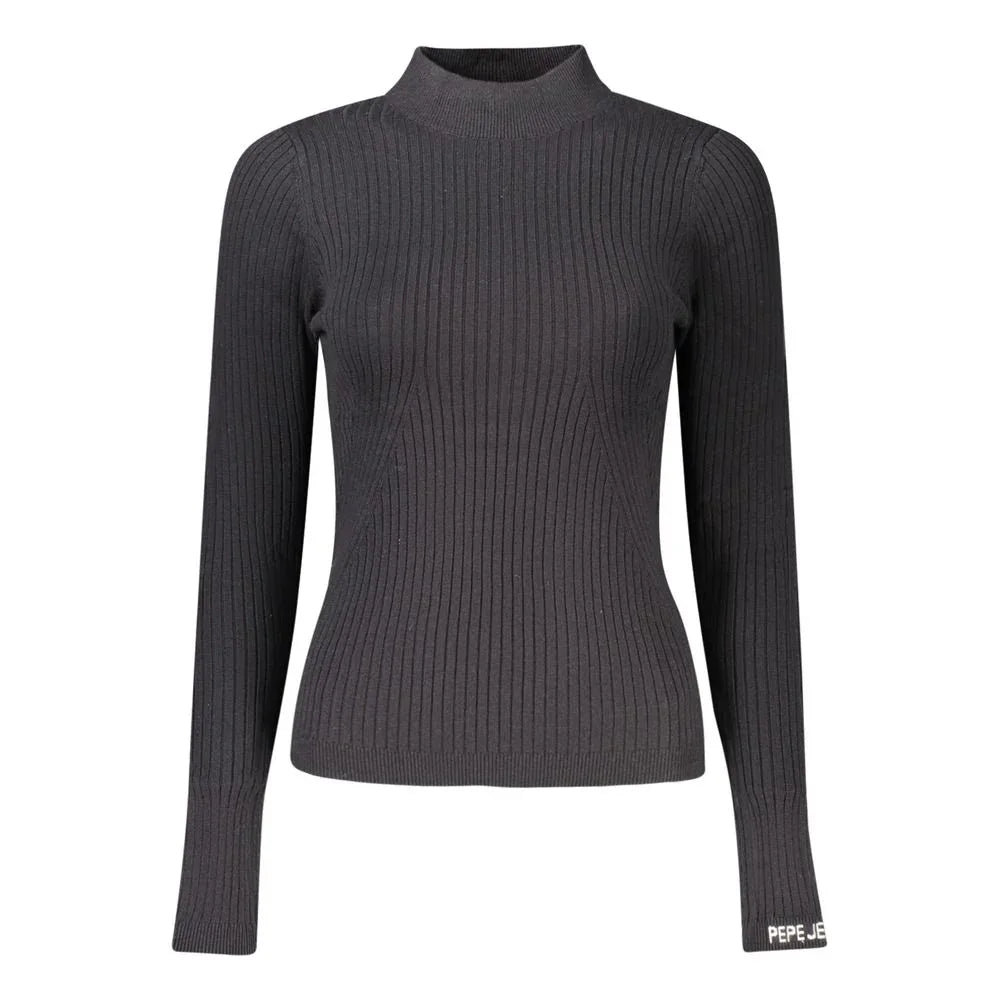 Pepe Jeans Black Cotton Women Sweater - Zeiniez