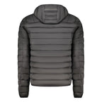 Cavalli Class Black Polyester Light Jacket