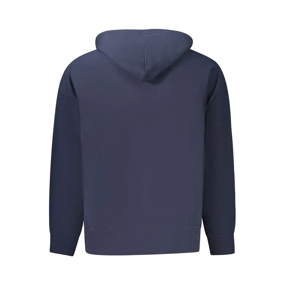 Calvin Klein Blue Cotton Men's Hoodie - Zeiniez