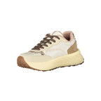 Blauer Beige Leather Women Sneaker - Zeiniez