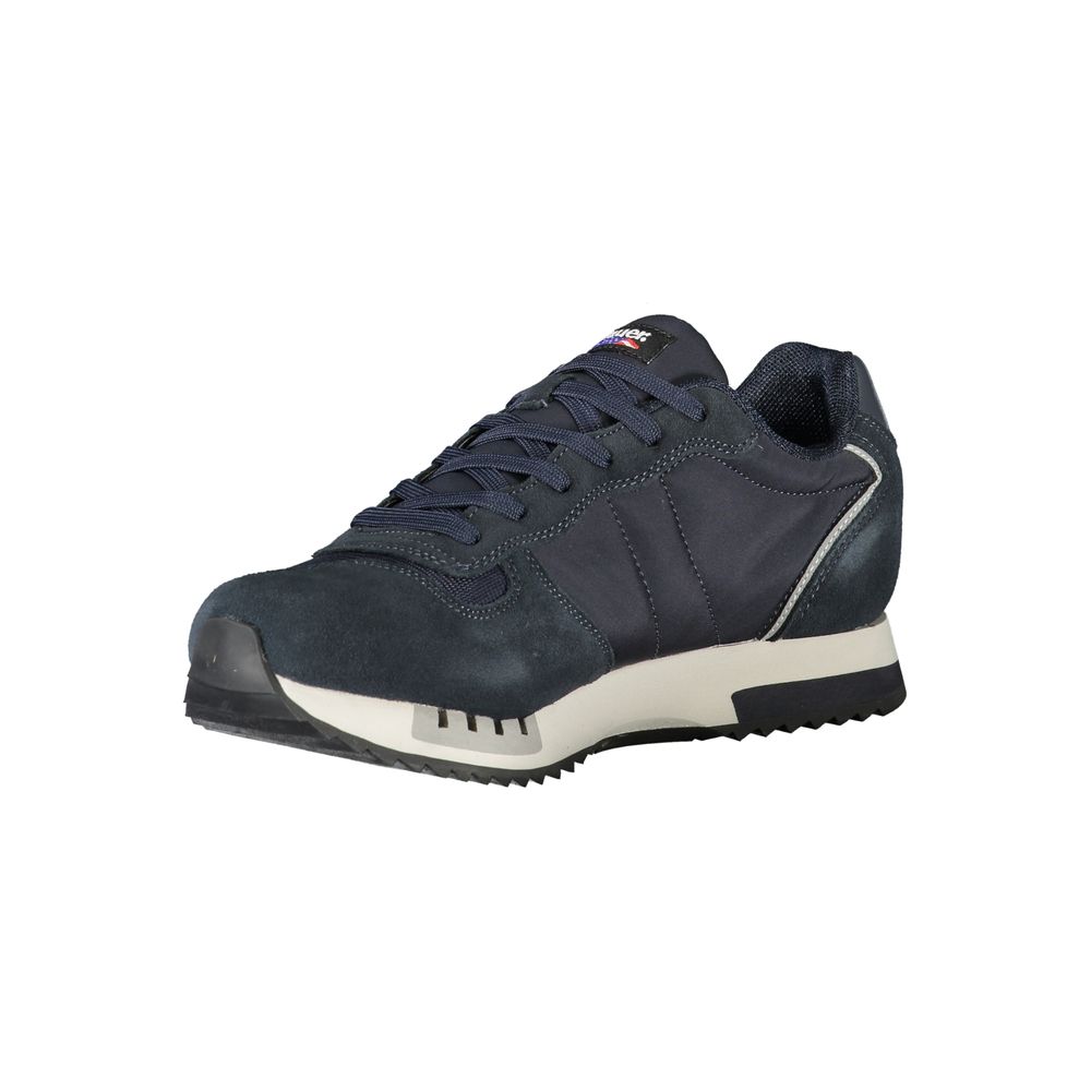 Blauer Blue Polyurethane Men Sneaker - Zeiniez