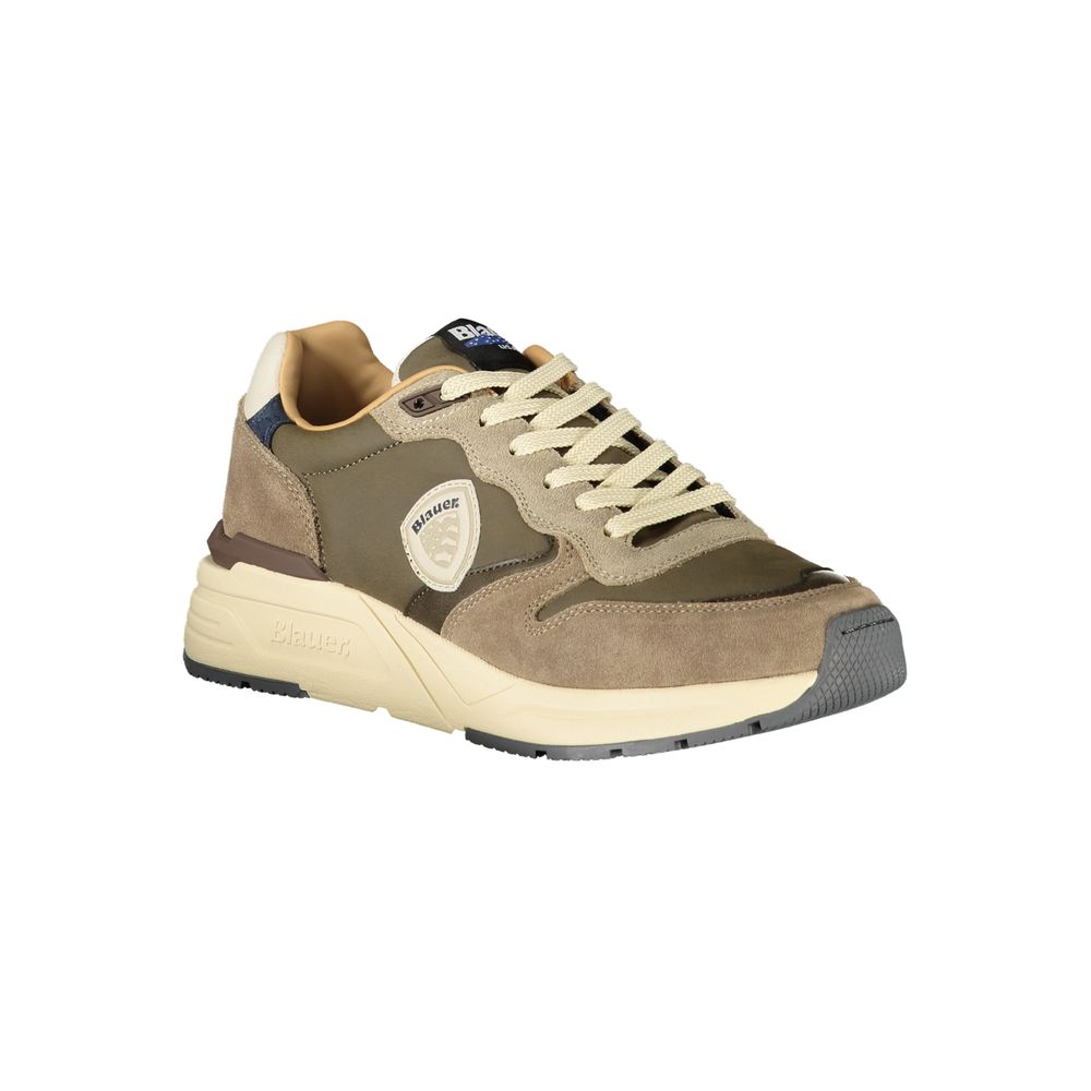 Blauer Grigio Poliuretano Men Sneaker - Zeiniez