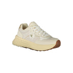 Blauer Beige Leather Women Sneaker - Zeiniez