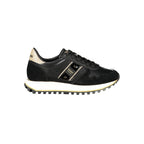 Blauer Black Leather Women Sneaker - Zeiniez